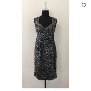 EUC Nanette Lepore Ever More Leopard Silk size 8